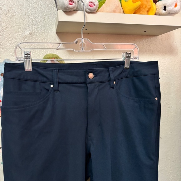 Lululemon ABC Slim *Warpstreme 34" True Navy Size 32 - Picture 4 of 11